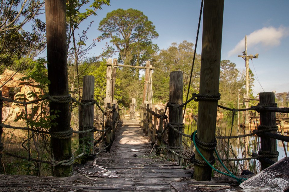 The park was once a popular attraction and hosted more than 4,000 guests daily