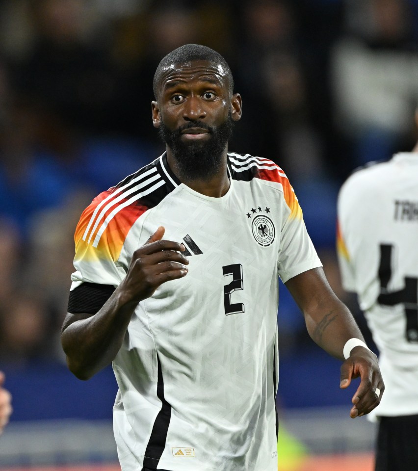 Antonio Rudiger has been announced as part of Germany's Euro 2024 squad