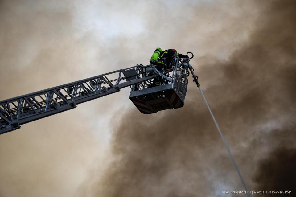 The fire is still believed to be smouldering