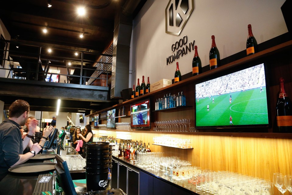 Kompany previously opened two sports bars in Belgium called ‘Good Kompany’