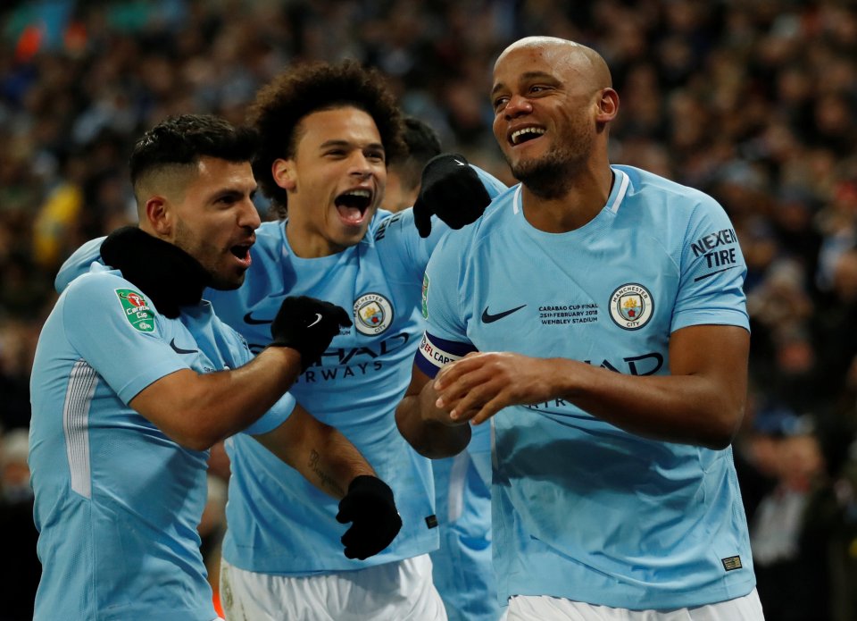 Vincent Kompany could be the boss of former team-mate Leroy Sane at Bayern Munich