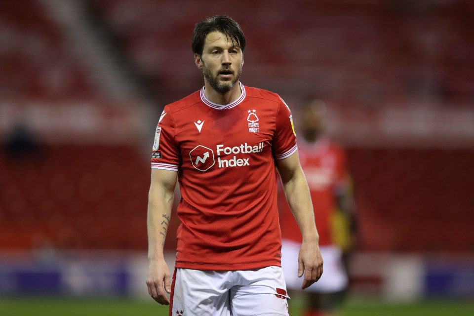 Harry Arter has left Nottingham Forest