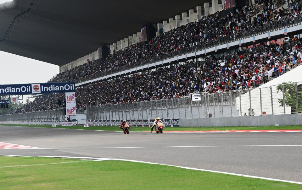 The Indian Moto GP race has been cancelled due to concerns over the weather