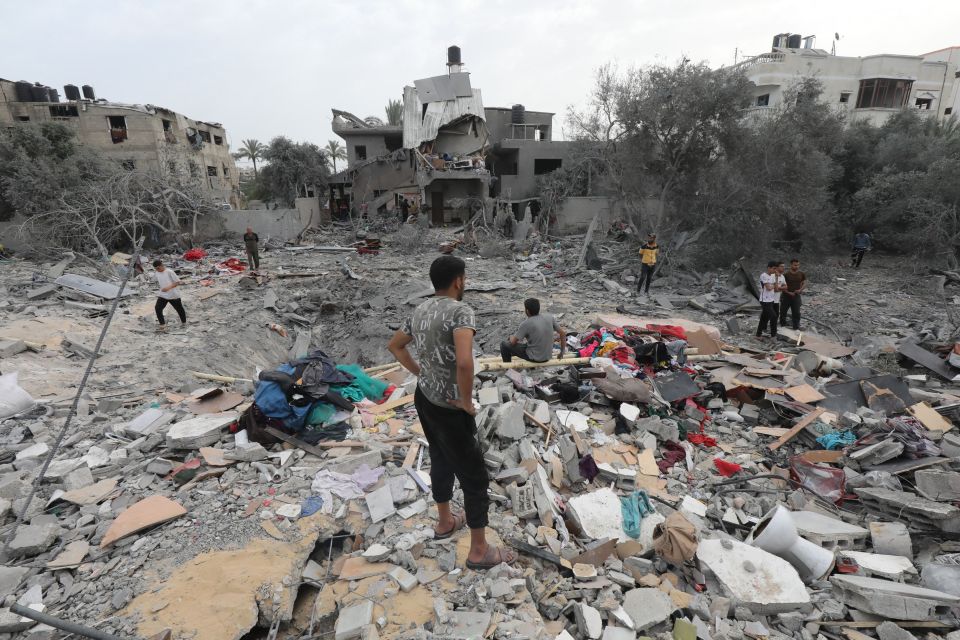 Most of the Gaza Strip has been left in ruins since the October 7 massacre