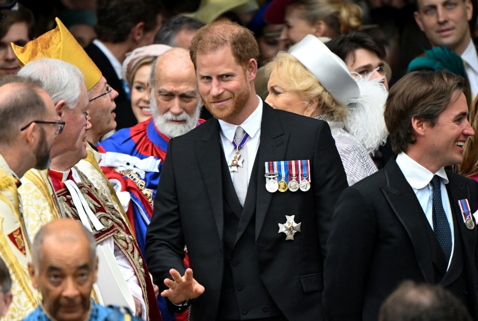 Prince Harry attended the Coronation of King Charles, but Meghan didn't fly over