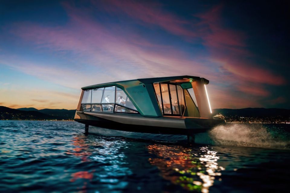 The Icon is the first battery-powered marine craft of its kind and can effortlessly glide across the water