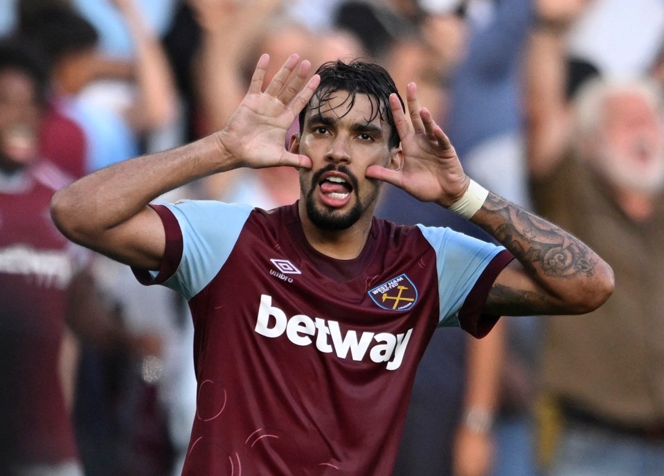 Paqueta starred against Chelsea at the Olympic Stadium