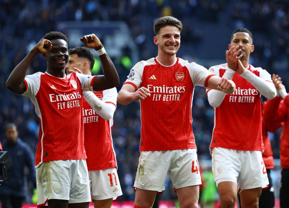 The Gunners are hoping to end a 20-year wait for the title this month