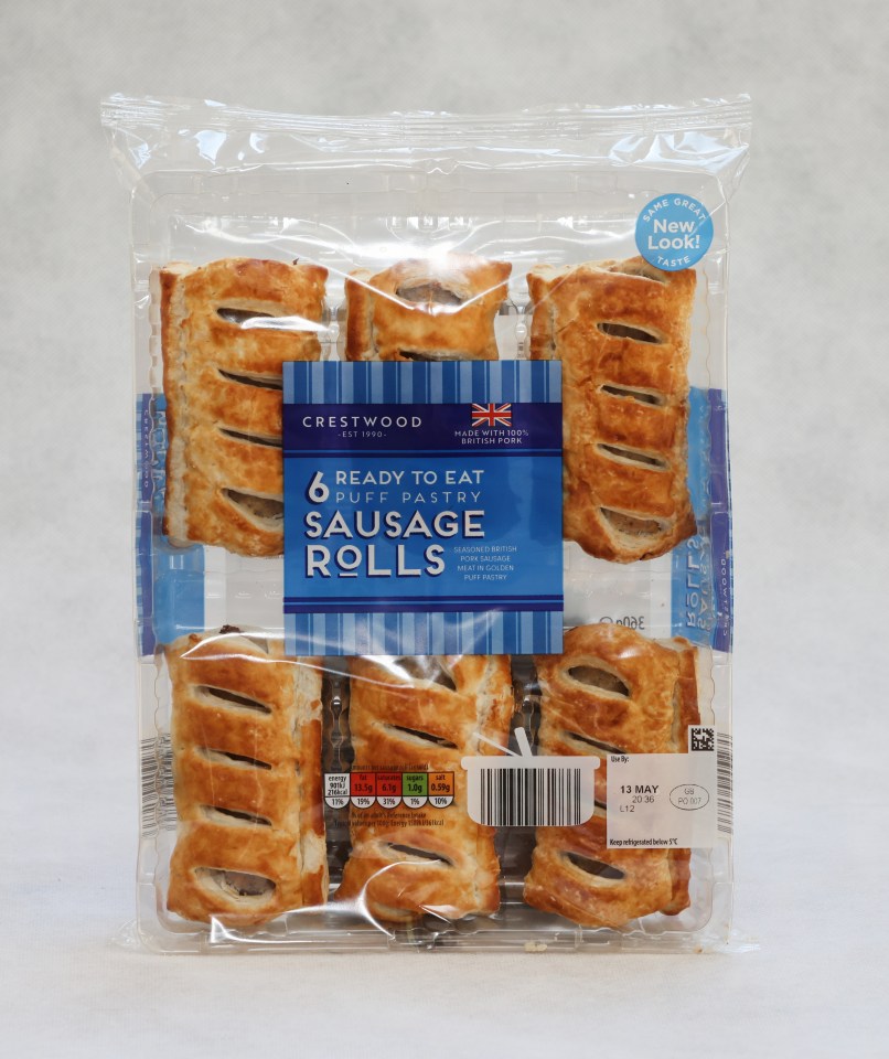 Lynsey crowned Aldi's sausage rolls the winner