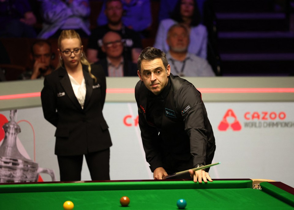 O’Sullivan might have been unsettled by an exchange involving Bozhilova