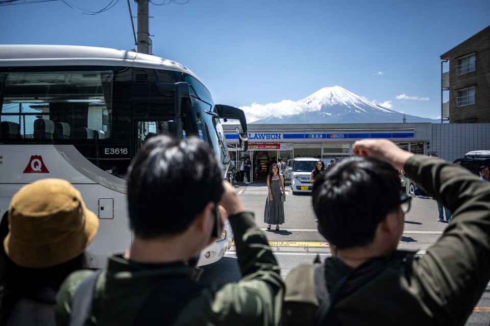 Tourists were slammed for breaking parking rules and disrupting traffic before the fence went up