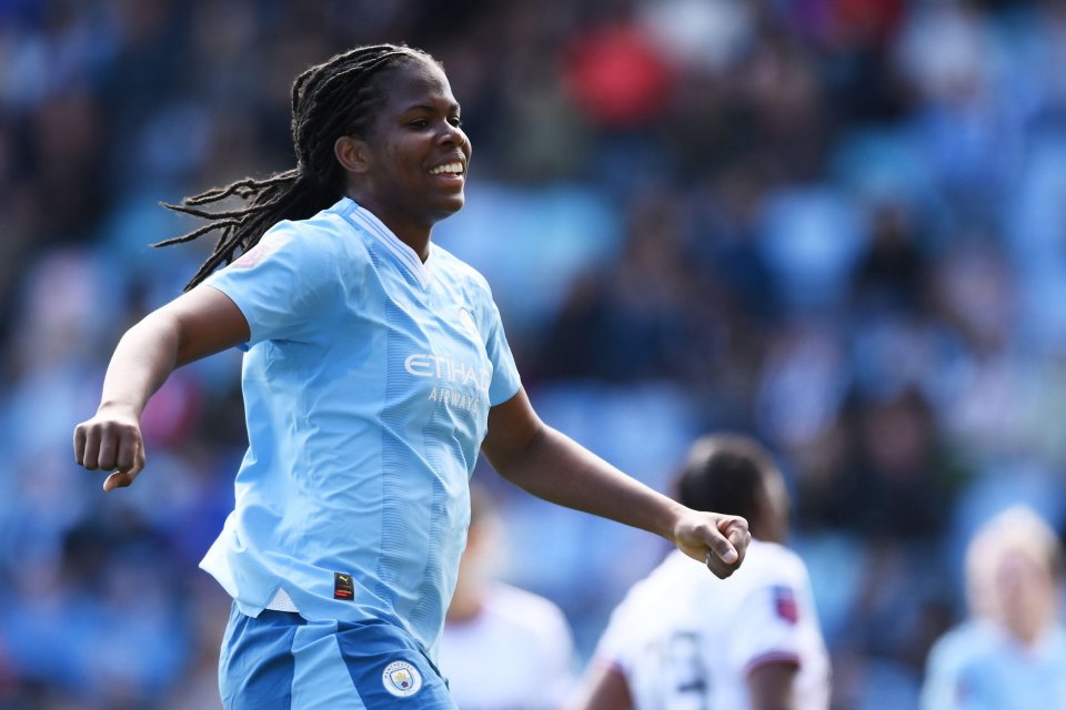 It was double delight for City as Khadija Shaw scooped the women's prize