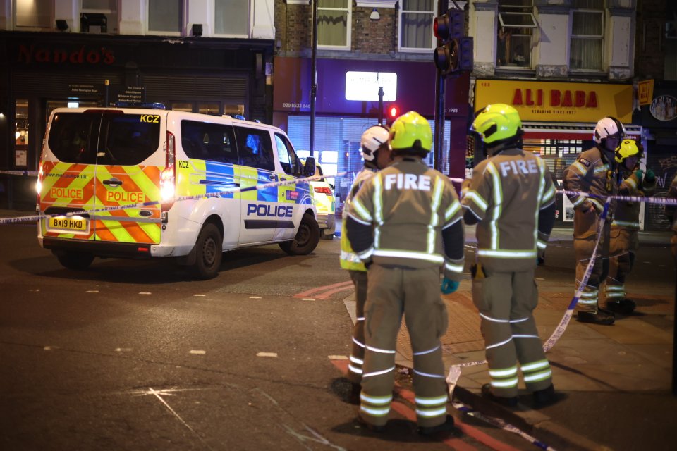 The Metropolitan Police said the child is in a serious condition