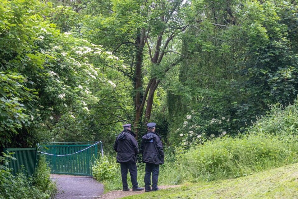 The remains were discovered by workers yesterday