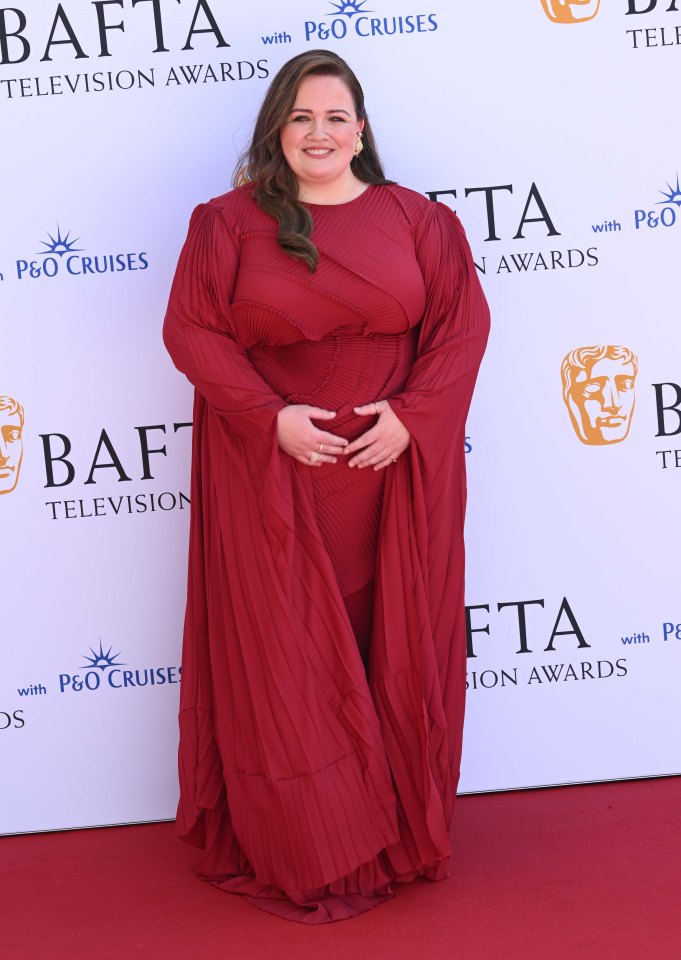 Jessica Gunning looked amazing on the Bafta red carpet