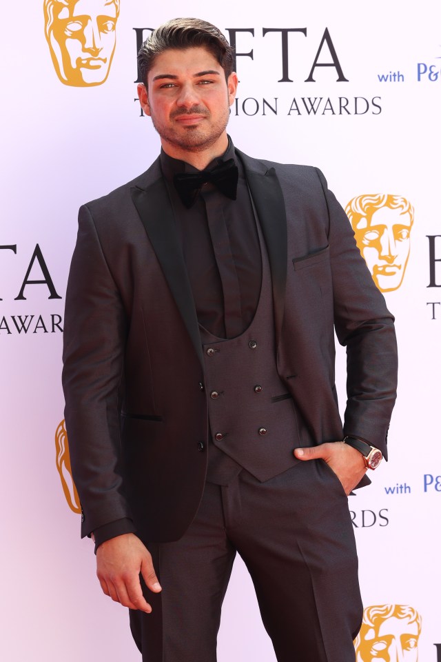 Anton had a run-in with his ex at the Baftas