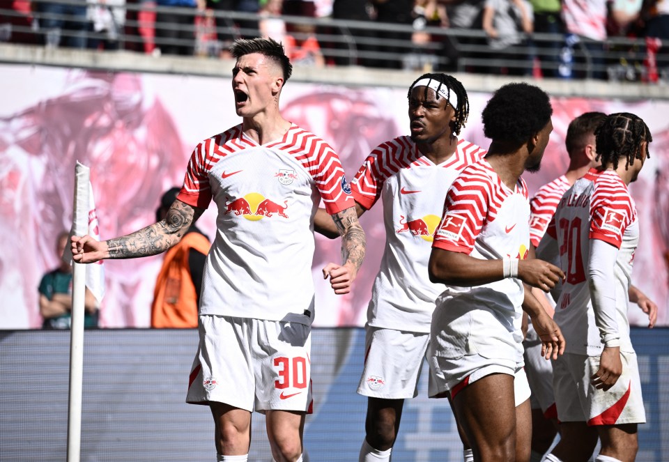 Benjamin Sesko has impressed for RB Leipzig this term