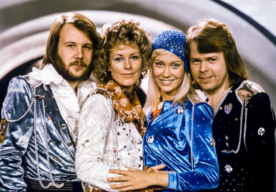 Agnetha Fältskog, Björn Ulvaeus, Benny Andersson, and Anni-Frid Lyngstad