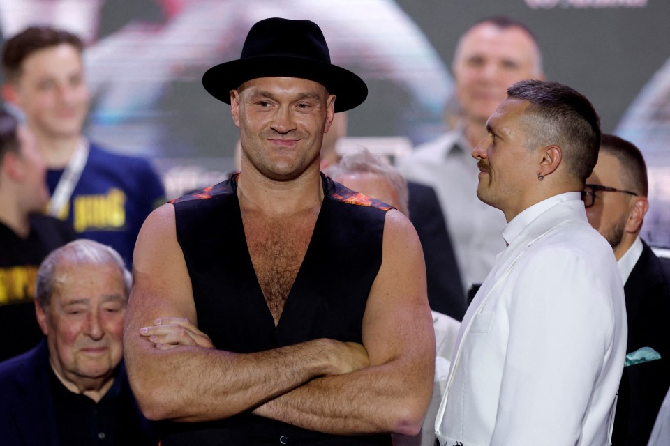 The Gypsy King faces Oleksandr Usyk in Saudi Arabia tomorrow