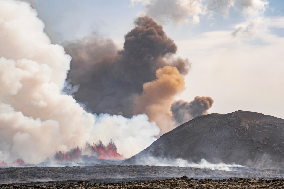 A state of emergency was declared following a volcanic eruption in Iceland