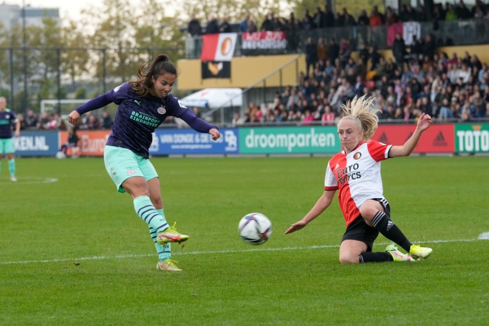 Pattiwael is a women's pro in her homeland and played for PSV and the Netherlands