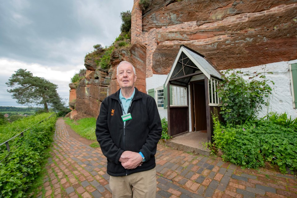 Stuart has been volunteering at the site for five years