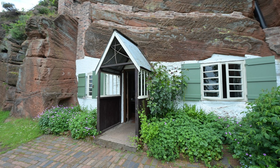 The rock houses were lived in from at least the late 18th Century