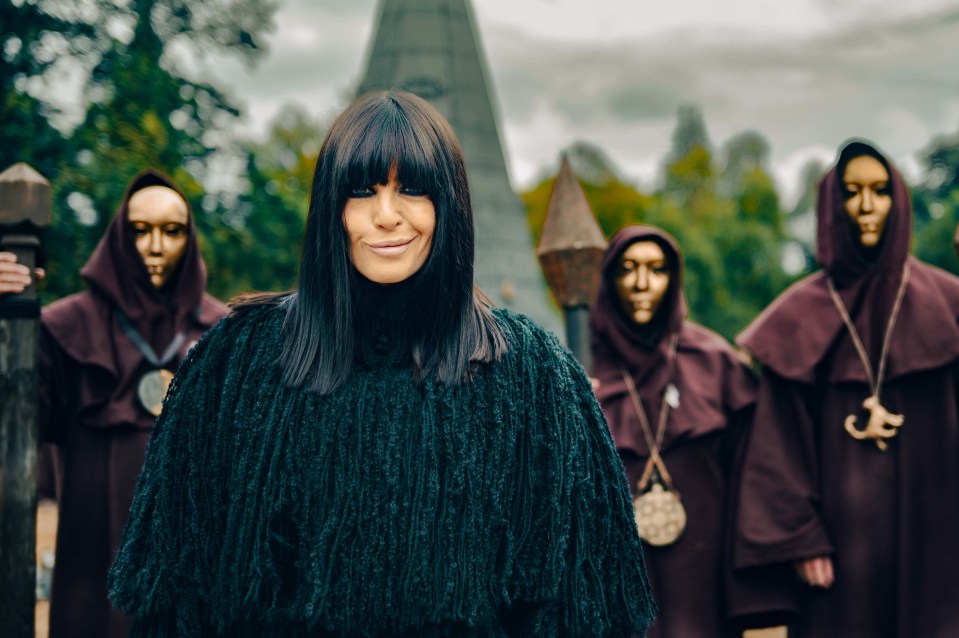 Claudia Winkleman's Scottish castle is switched for a tropical resort