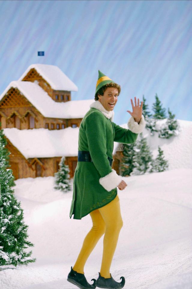 Will is famous for playing Buddy the Elf in the classic Christmas comedy movie