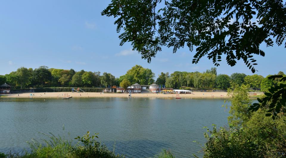 The beach has been labelled 'the real secret' of Berlin