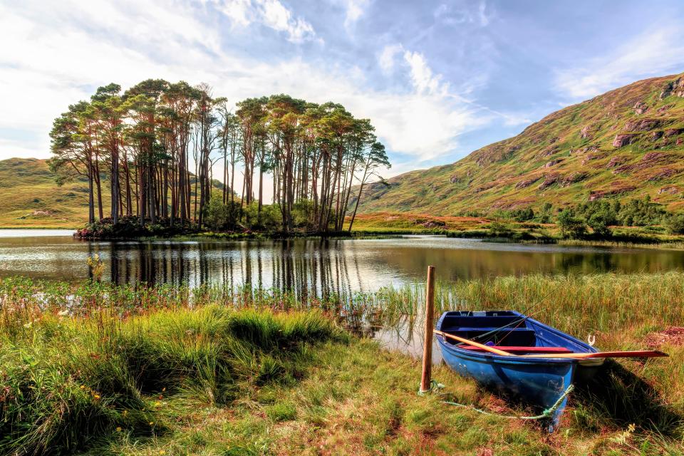 The island is a short drive away from Fort William in Scotland