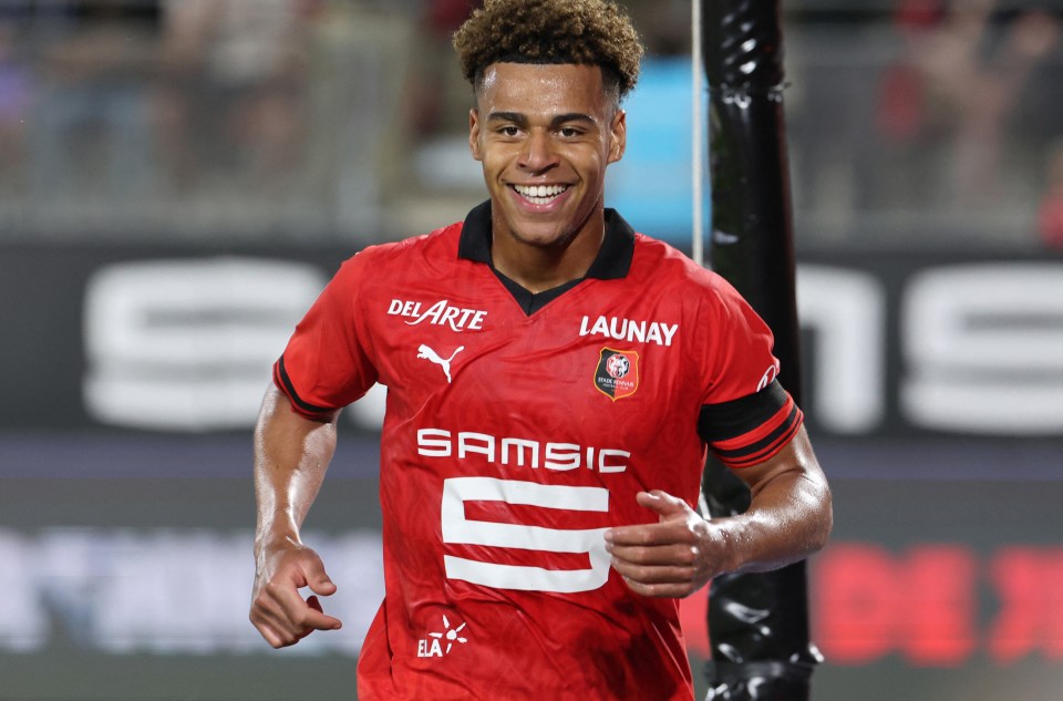 Manchester United and Arsenal have asked about Rennes wonderkid Desire Doue