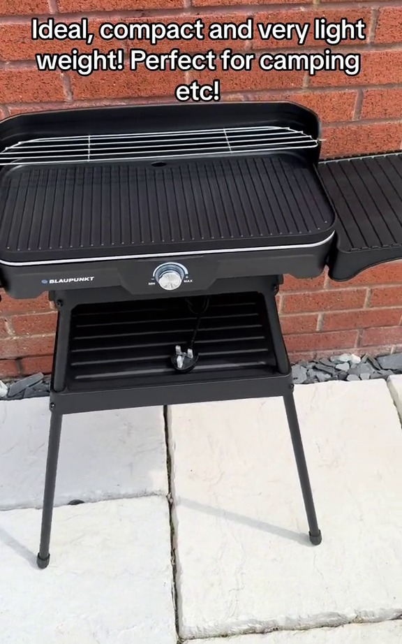 In a recent TikTok, she called the BBQ 'perfect' and had already planned to take it on holiday