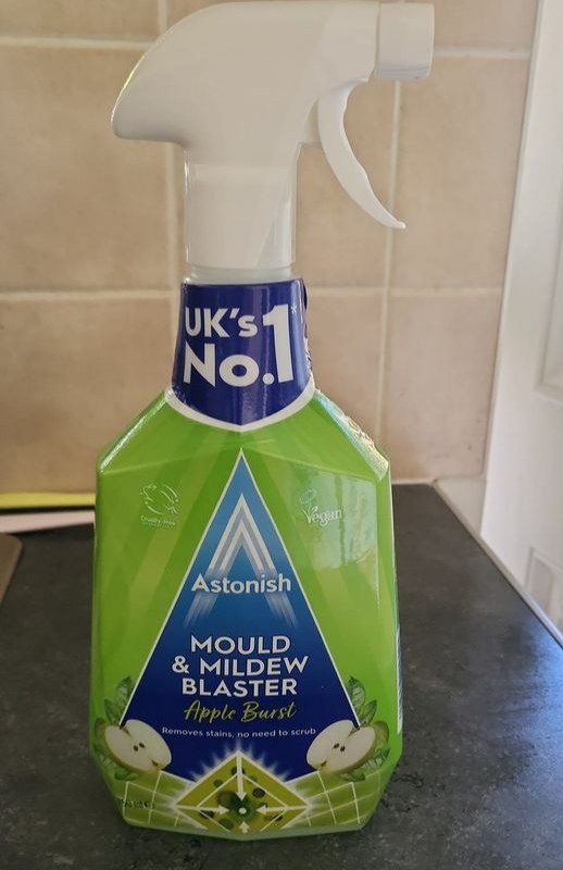 Bargain hunters swear by the Astonish mould spray for cleaning up gardens