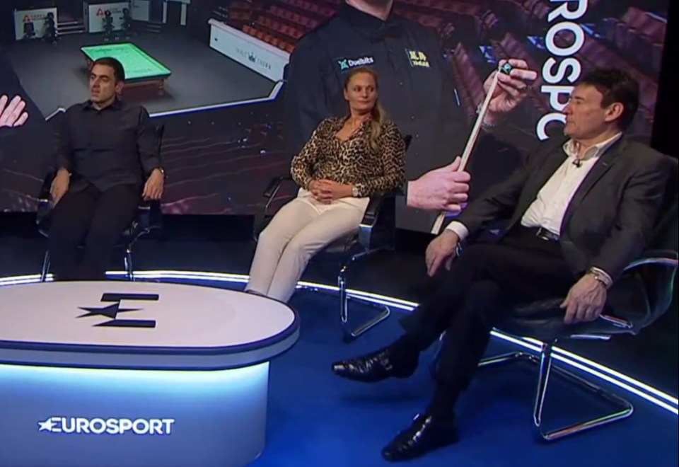 The Eurosport panel were in agreement on Woollaston