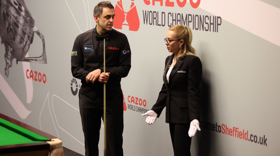 Desislava Bozhilova had a run-in with Ronnie O'Sullivan at this year's World Championships