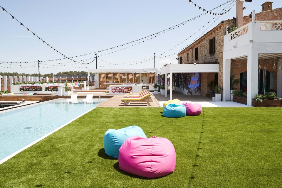 Islanders often have chats on the beanbags