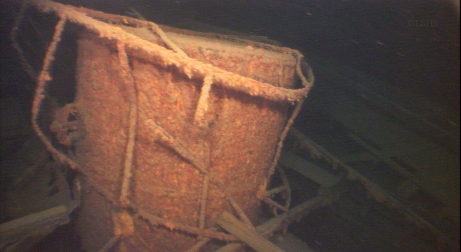 The ship was found in summer of 2021 at the bottom of the lake