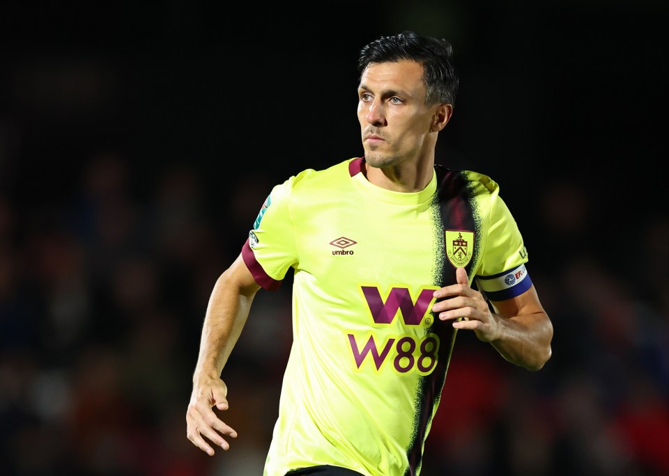 Jack Cork is set to be released by Burnley