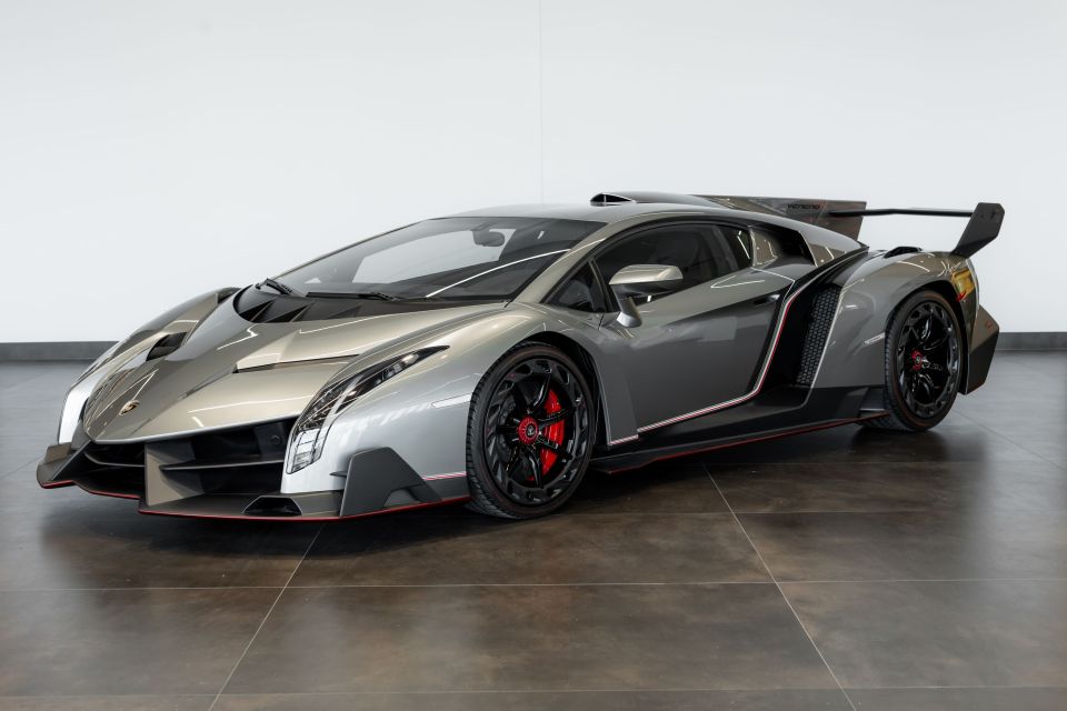 The 2014 Lamborghini Veneno Coupe is incredibly rare