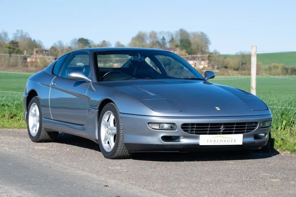 A Ferrari formerly owned by Manchester rocker Richard Ashcroft is up for the taking