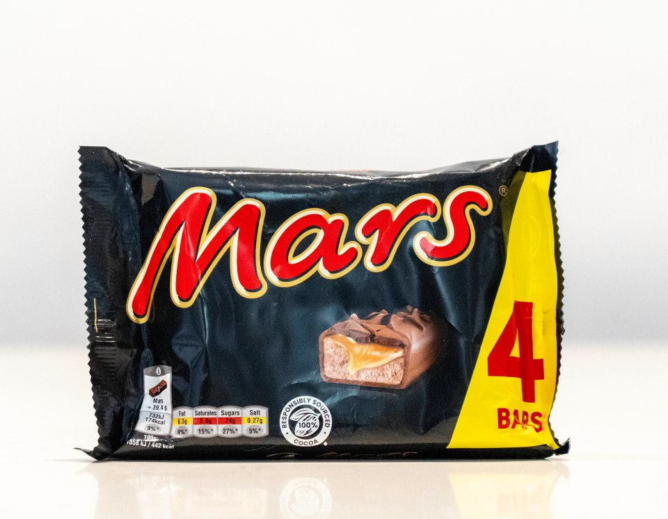 The original Mars tastes light and sweet