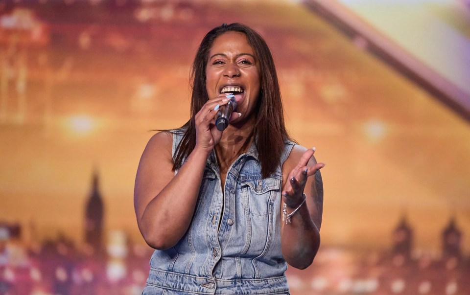 Music teacher Taryn Charles received a golden buzzer