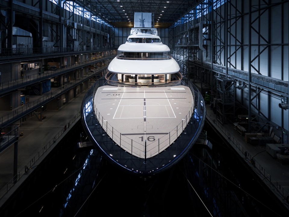 Project 821 was launched at an Amsterdam shipyard over the weekend