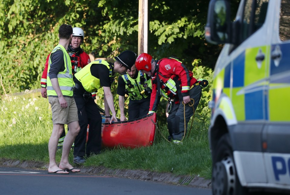 A huge emergency response was launched after both the boys went missing at Ovingham on Saturday afternoon