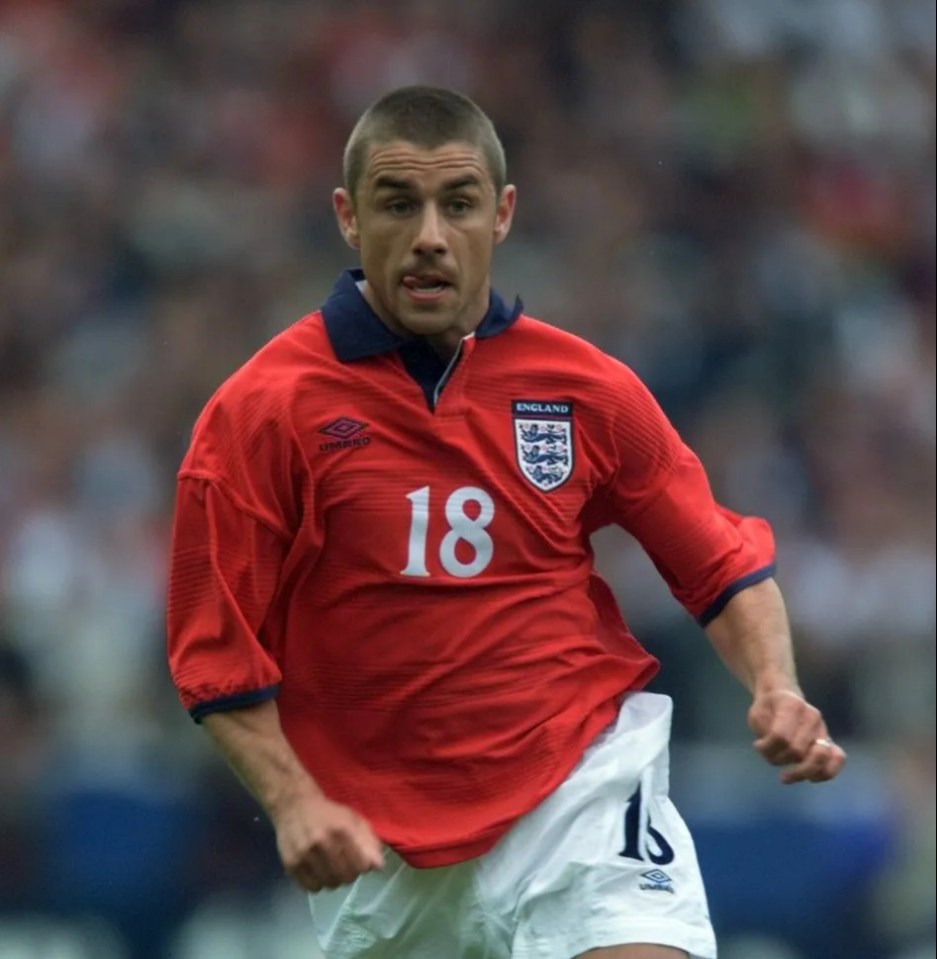 Kevin Phillips played eight times for England