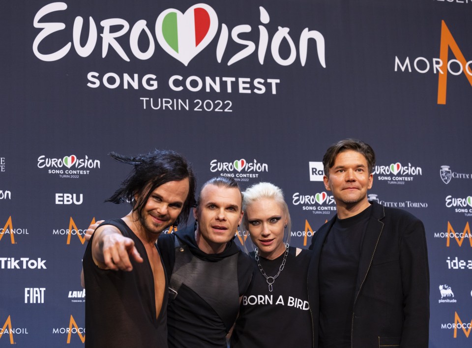 The band took to the Eurovision stage in 2022 and represented Finland