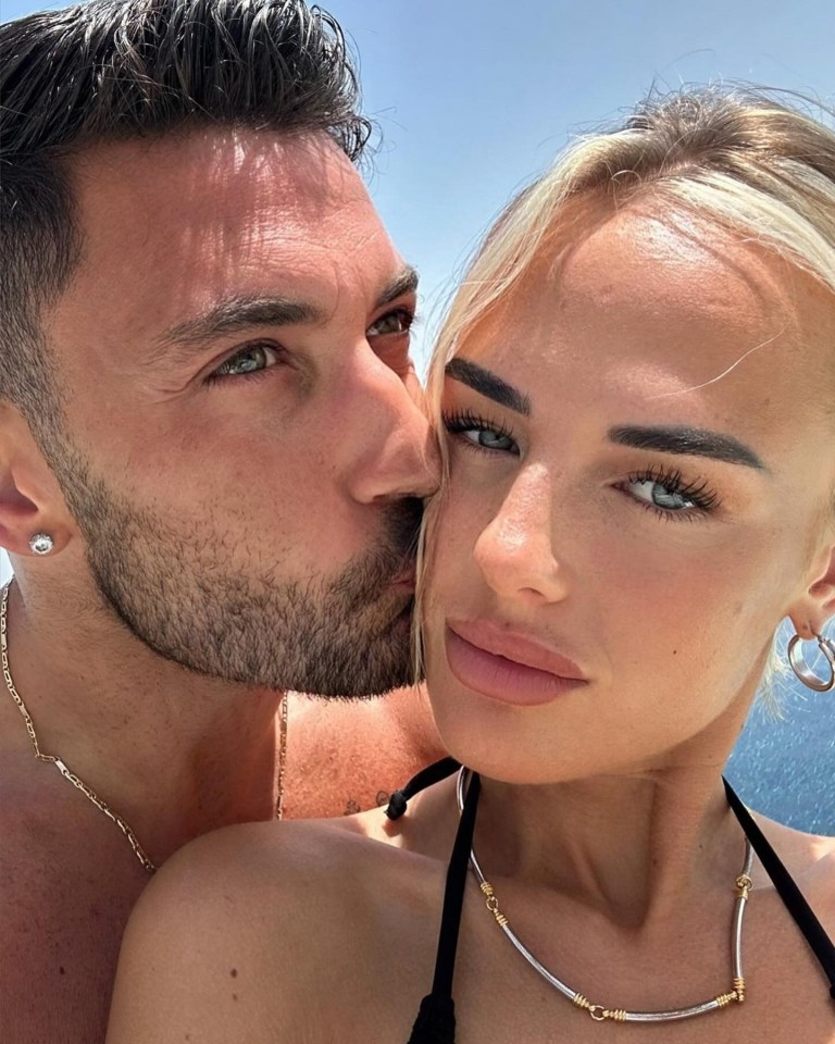 Giovanni Pernice and his girlfriend Molly Brown