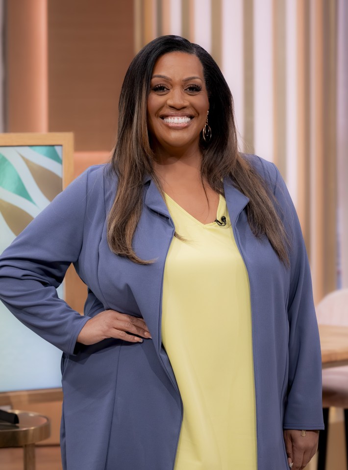 Alison Hammond has been experimenting more with block colours and she's glowing