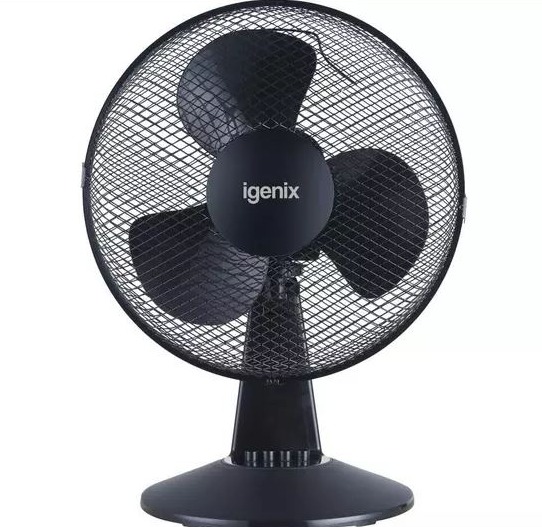 Or get the Igenix 12in desk fan for £22.99 at Currys